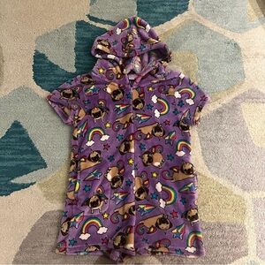 Candy Pink Pug Romper